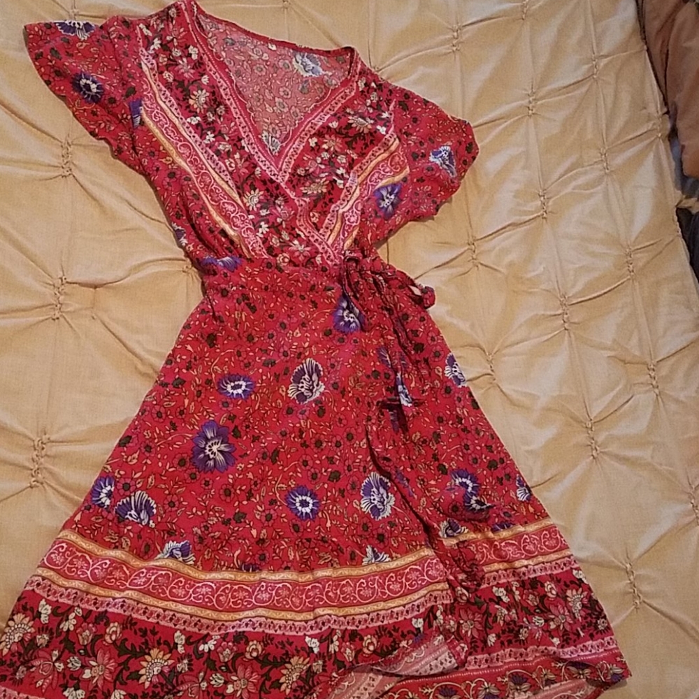 Unnamed fun pattern dress